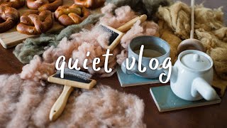 Making Traditional Soft Lye Pretzels | Hand Carding | Making Vegan Bibimbap by Eighteen and Cloudy 431 views 3 months ago 19 minutes