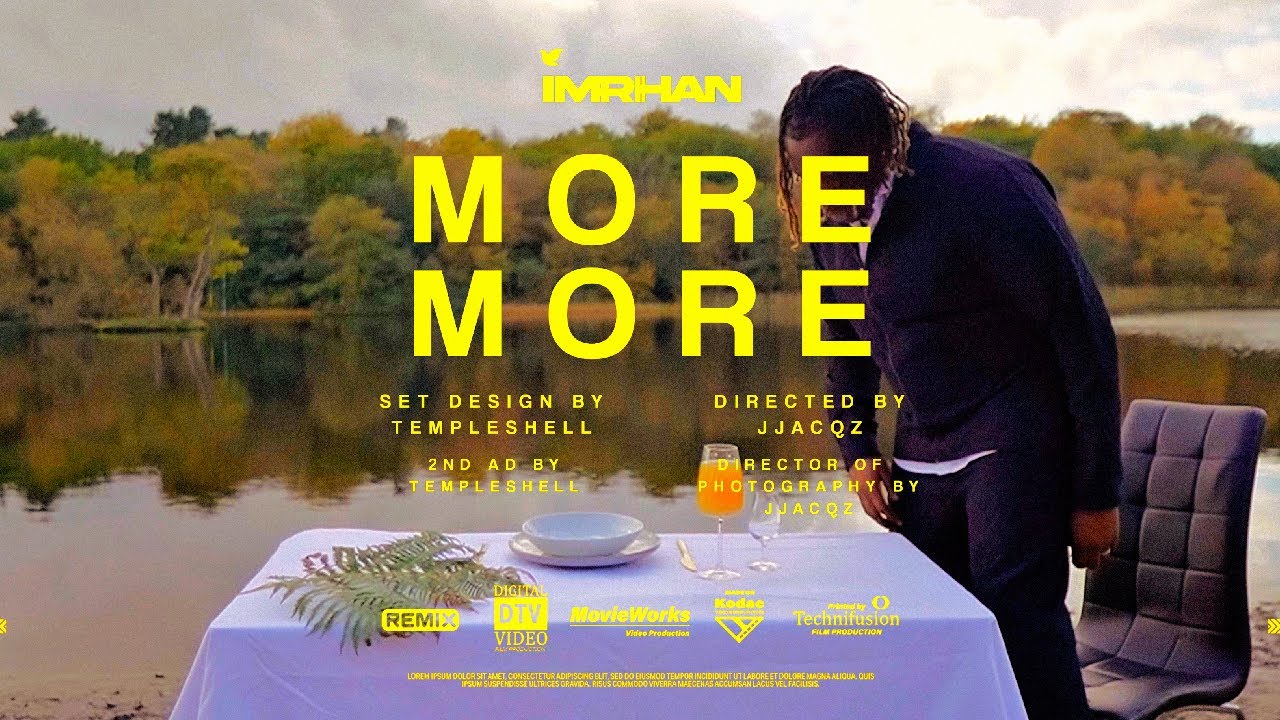 Watch IMRHAN - MORE MORE (VIDEO) on YouTube Watch IMRHAN - MORE MORE (VIDEO) on YouTube