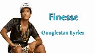 Bruno Mars Finesse Lyrics video chords