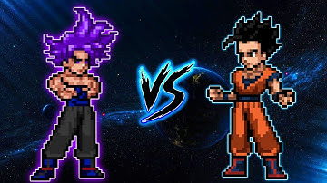 🔥1000 YEARS OLD GOKU TP OP V.1 VS GOHAN TP OP V.1 IN JUMP FORCE MUGEN