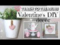 Trash to Treasure Valentine's Day DIYS | DIY Valentine's Day Decor 2020 | KRAFTS BY KATELYN