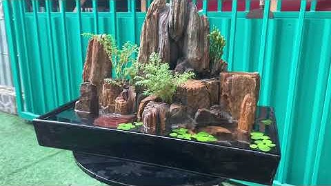 Hướng dẫn tự làm một non bộ mini để chơi...