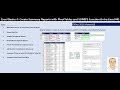 Excel Basics 4: PivotTables & SUMIFS Function to Create Summary Reports (Intro Excel #4)