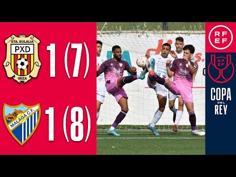 RESUMEN | SCR Peña Deportiva 1(7)-1(8) Málaga CF | Copa del Rey | Primera Eliminatoria