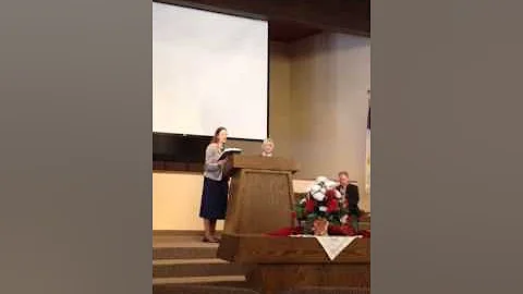 Sandy Krug Hagerman Baptist Church Duet