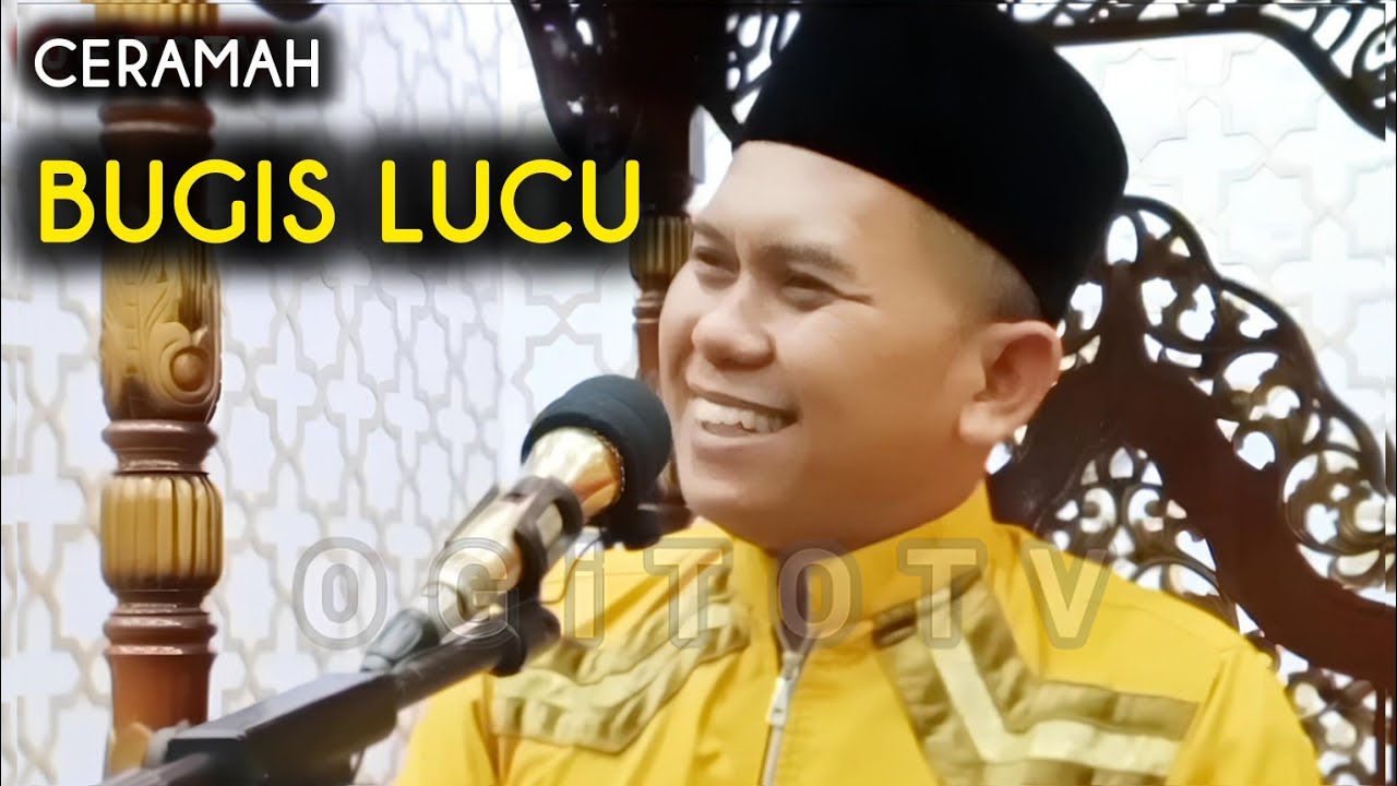 CERAMAH BUGIS LUCU MALISE - USTADZ USMAN PATEHA -TANRU TEDONG SIDRAP