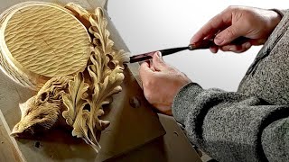 Woodcarving .Board for trophies.Медальон под трофеи.