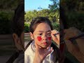 草莓彩绘太简单了,特别适合新手!只要有手就会,大家一起画起来看看 #脸部彩绘 #一起学画画