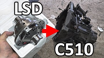 Limited Slip Differential (LSD) install in C510 gearbox Abarth Alfa Romeo Fiat