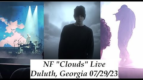 NF "Clouds" VIP Live! - Duluth, Georgia 07/29/23 - Hope Tour #NF #NFConcert #Hope #NFVIP #NFClouds