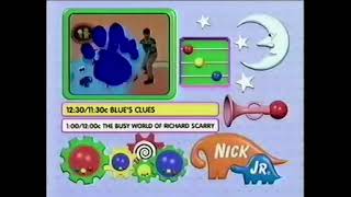 Nick Jr. Up Next/Penguin/Blue's Clues Bumper #1 (December 23, 1996)