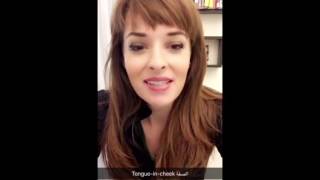 معنى Tongue-in-cheek