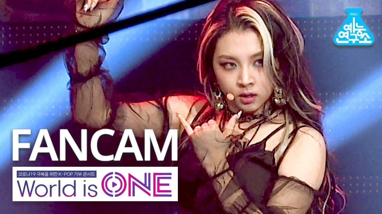 [월드이즈원 세로캠] KARD 전지우 - RED MOON (KARD JEON JIWOO FanCam) @WorldisONE 200709