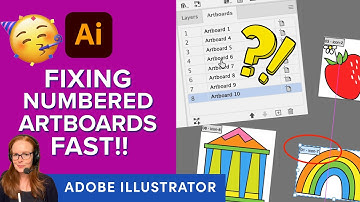 Artboards: Renumbering, Rearranging, and Reordering in Adobe Illustrator