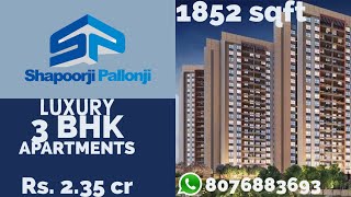 SHAPOORJI JOYVILLE | 1852 SQFT | 3BHK | SECTOR 102 | DWARKA EXPRESSWAY