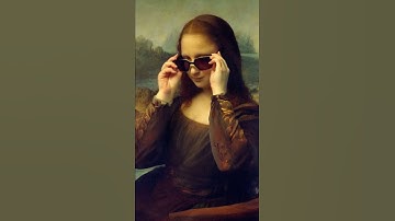 Cool Mona Lisa! Kling AI video