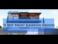 Top FRONT ELEVATION designs for small to large double storey houses | Front elevation modern home