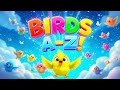 A-Z Bird Song for Kids! | ABC Song | Alphabet Song | Nursery Rhymes | Kidsy Bitsy