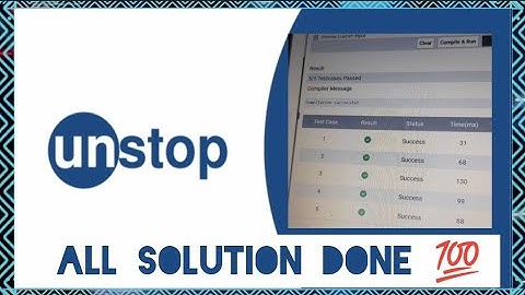 Unstop Solution 2023|All Coding Solution For Unstop|Free Solution|Offcampus#solution#unstop#engineer