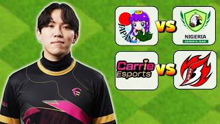 Team Japan, Carrie Esports and more Clash of Clans
