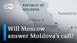 Pro-Russian separatists ask Moscow for protection in Moldova | DW News