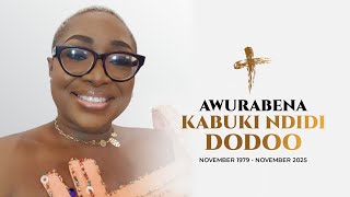 Burial Service of Ewurabena Kabuki Ndidi Dodoo