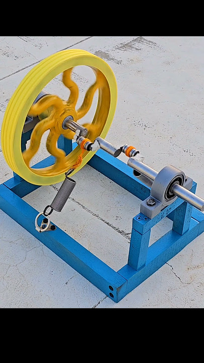 infinite Energy Generator from Spring Mechanism