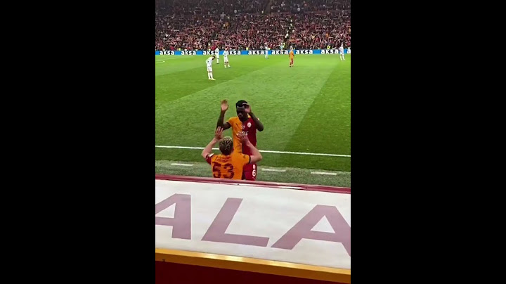 Davinson Sanchez gol sonrası Barış Alper'e sarılıyor. ❤️💛 #galatasaray #shorts #goals #goal