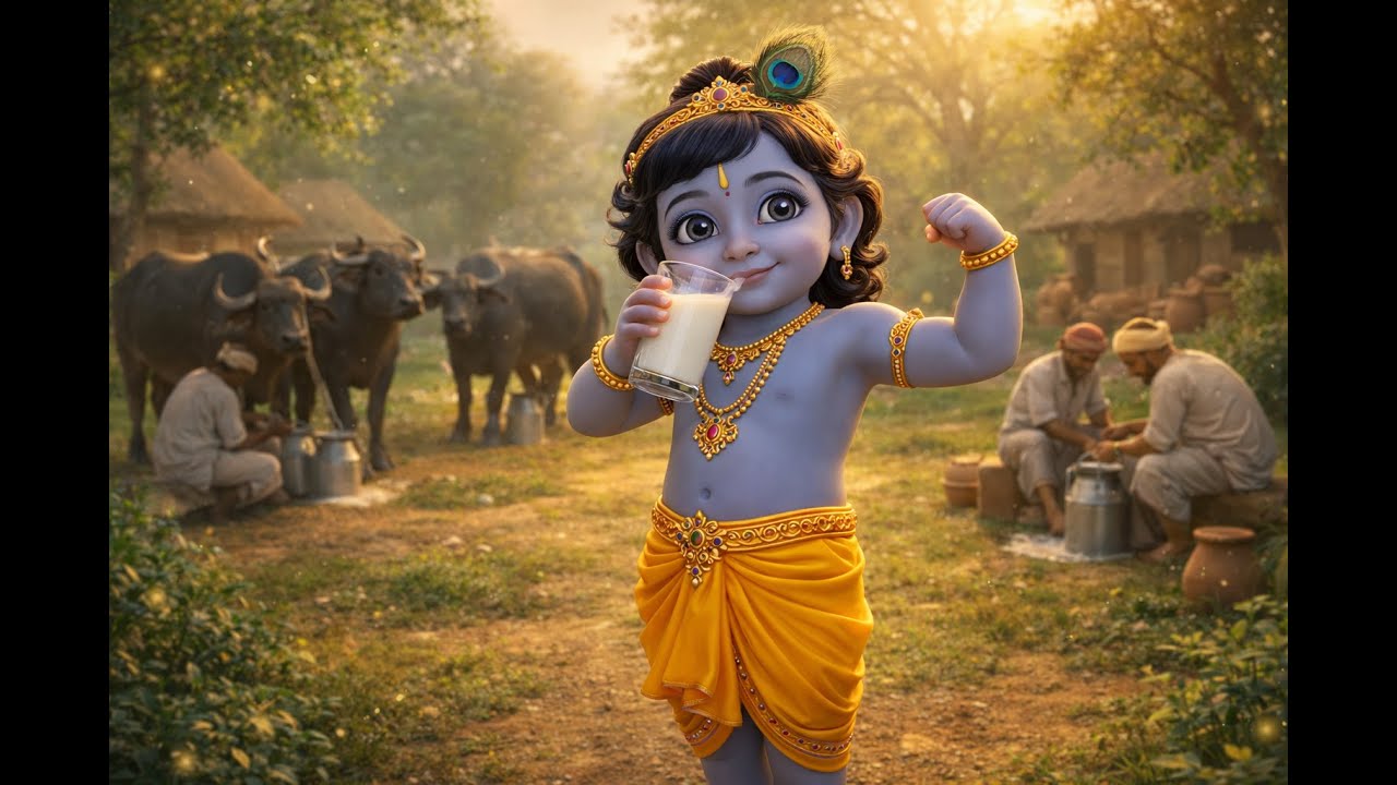 Shri Krishan Govind Hare Murari | A Divine Journey with Lord Krishan