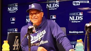 2023 NLDS: Dave Roberts talks Ryan Pepiot, expectations, Diamondbacks matchup & more