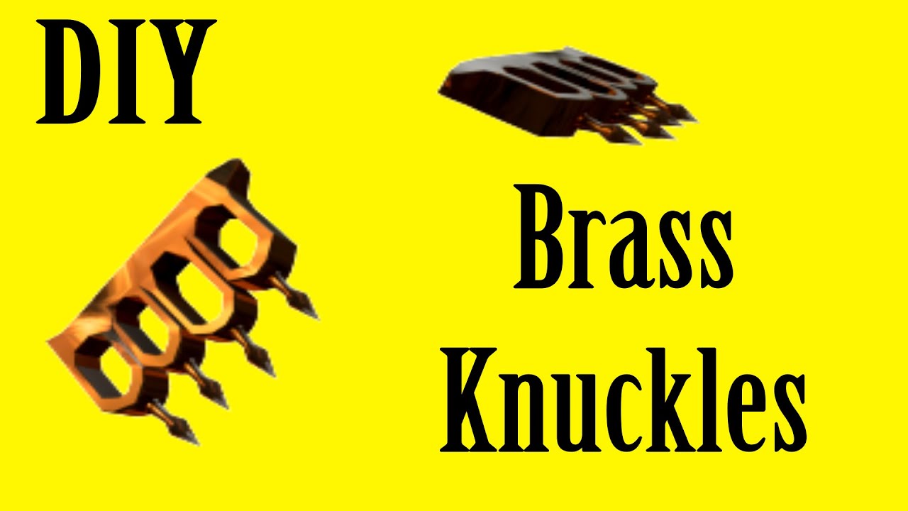 How to Make Prop Brass Knuckles (TF2 Eviction Notice)