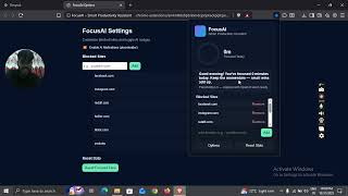 FocusAI – Smart Productivity Chrome Extension | AI-Powered Productivity & Distraction Blocker 🚀