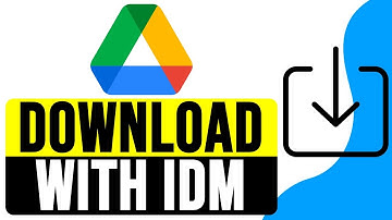 How to DOWNLOAD ANY FILE from GOOGLE DRIVE using IDM 2025 | FIX Google Drive Download
