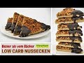 Sie schmecken besser als aus jeder Bäckerei! Low Carb Nussecken ganz einfach selber machen