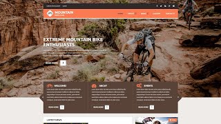 Bike Shop Website Template by WT - 54564