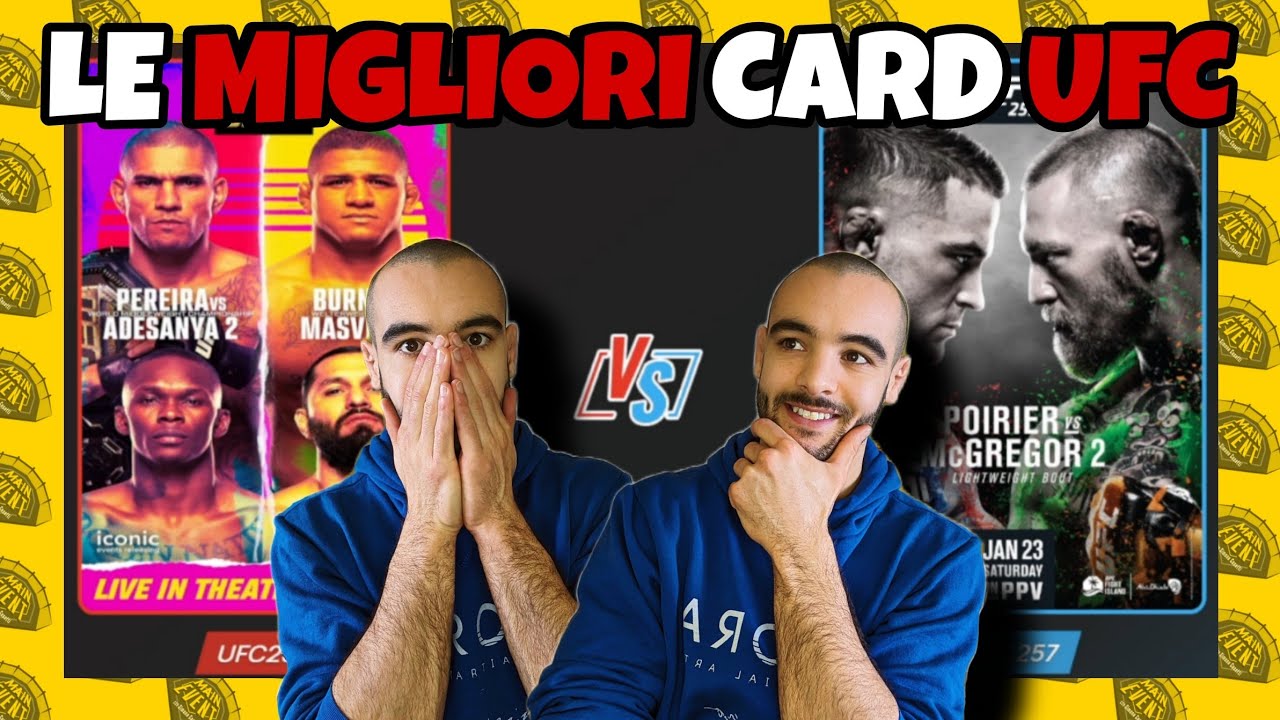 Qual è il MIGLIOR EVENTO UFC? UwUFUFU (Finale a sorpresa!) - YouTube