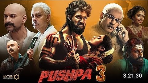 Pushpa 3 Full Movie Hindi Dubbed South Action Movie 2025 | Allu Arjun | Rashmika Mandana New Movie