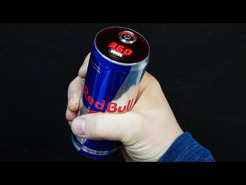 Power bank Red Bull. How to make Power bank .