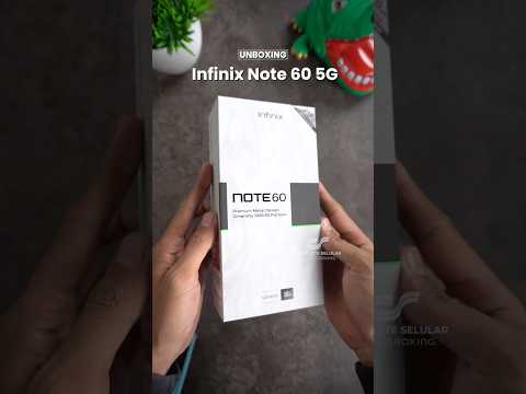 UNBOXING INFINIX NOTE 60 5G