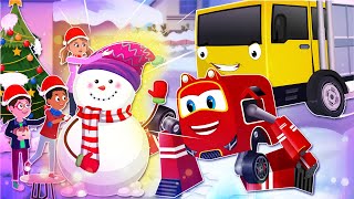 Supercar Rikki Catches the Thief Stealing the Cute Snowmen in Christmas☃️