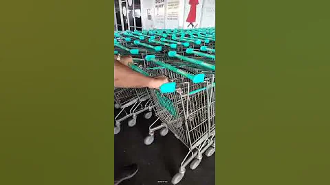 Shopping trolley - easy way to take trolley #nofuss , cara ambil trolley supermarket - DayDayNews
