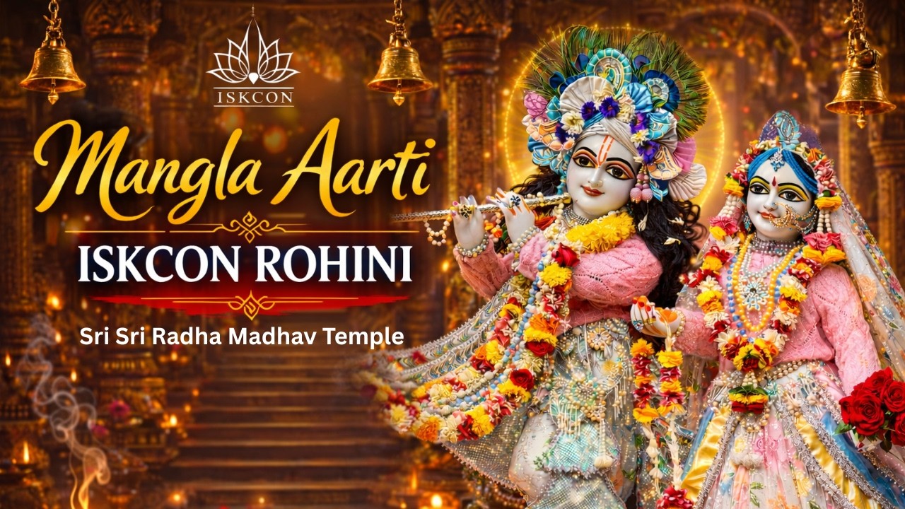 Mangla Aarti -- 07th March 2026#iskconrohiniofficial