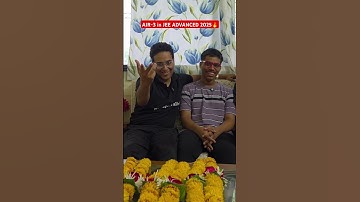 AIR-3 in JEE ADVANCED 2025😎🔥 #jeewallah #shorts #pw #physicswallah