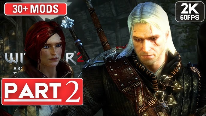 The Witcher 2: Assassins of Kings [2K/60fps] (Ultra, Dark, w/Mods) Part 1 -  La Valette Castle 