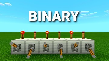 Binary numbers in Minecraft