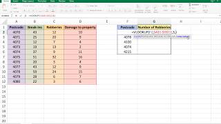 how to use vlookup and iferror in excel