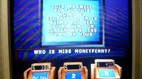 Playstation Jeopardy! 2nd Edition Run Game 3 Part 1