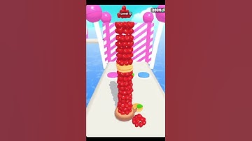 Pancake Run Level 17 🥞 - Gameplay - CaroGamesNL