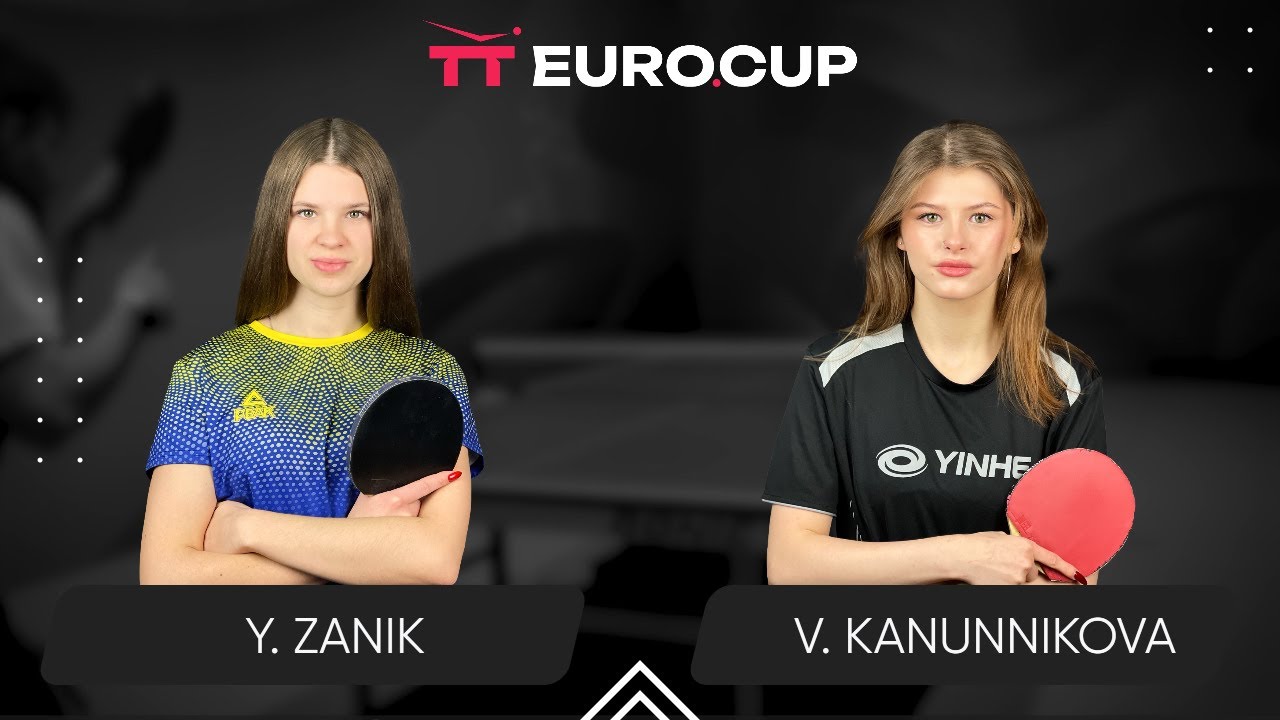 10:20 Yulianna Zanik - Vasylysa Kanunnikova 30.12.2023 TT Euro.Cup ...
