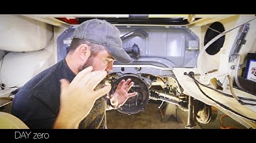 VW Bus Engine install Pre-Roadtrip